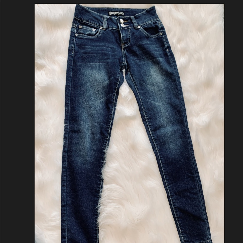 🎉Two for $10🎉Jeans dark wash size 1 juniors BBJ